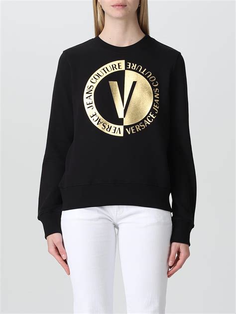 versace jeans maglia gialla e bianca|versace jeans.